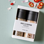 Nicolas Vahé Dárková sada soli a peře – chilli / česnek, černá barva, sklo