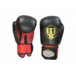 Boxerské rukavice MASTERS - RPU-2A 01152-0302 černá/červená + 6 uncí