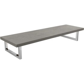 CERANO Deska pod umyvadlo Navira Pro + 2 konzole pod desku - betonově šedá - 100x46x3,6 cm - 606240