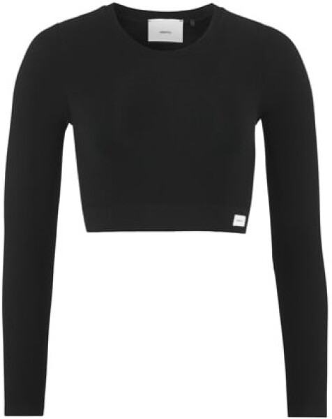 Craft Triko s dlouhým rukávem Collective Rib Cropped T-Shirt Women 1916014-999000 - Běžecký top CRAFT Collective Rib Cropped LS - černá Velikost textilu: M-L