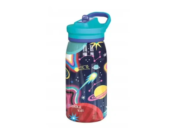 Quokka Nerezová termoláhev s pítkem Pop Kids Space 445 ml (40250QO)