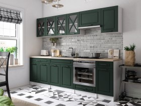 FRONTI Kuchyňská linka GERTRID 260cm - Green