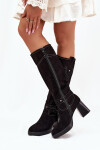 Kozačky na podpatku model 216796 Step in style 40