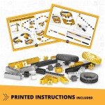 ENGINO Stavebnice CREATIVE BUILDER set Stavebních strojů, ENGINO, W031240