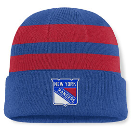 Fanatics Pánská zimní čepice New York Rangers NHL Swipe Cuffed Beanie