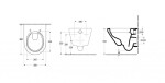 VILLEROY & BOCH - Architectura Závěsné WC se sedátkem SoftClosing, DirectFlush, TwistFlush, alpská bílá 4687CL01