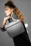 Taška přes rameno Reisenthel Allrounder Cross Herringbone grey