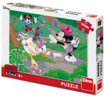 Minnie sportuje: puzzle 100XL dílků - Dino