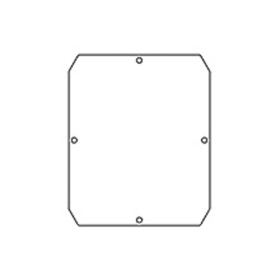 Molex MWE Industrial Solution 936040053 kryt pouzdra 144 x 119 x 1.5 ocel pozinkované 1 ks