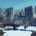 Nástěnný kalendář poznámkový 2027 Notique New York, 30 x 30 cm