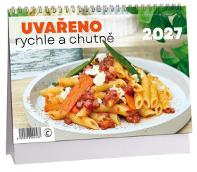 Stolní kalendář 2027 Aria Uvařeno rychle a chutně