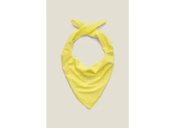 Craft Bandana šátek žlutá vel. Uni