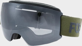 Pánské snowboardové brýle 4FAW22AGOGM014 khaki Khaki one size