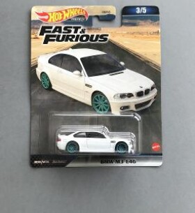 HOTWHEELS Premium BMW M3 E46 3/5