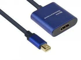 Good Connections redukce Mini DisplayPort-HDMI / Redukce / DisplayPort 1.4 - HDMI 2.0 / 4K 60Hz / 0,2 m (MDP-HDMI2)