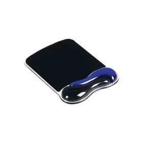 Kensington Crystal Mouse Pad Wave černo-modrá / podložka pod myš (62401)