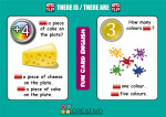 Fun Card English: There Is There Are