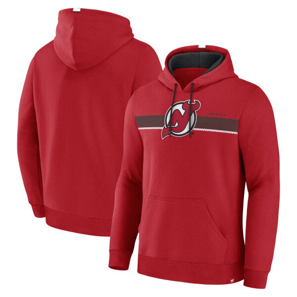 Fanatics Pánská mikina New Jersey Devils NHL Wrist Shot Hoodie Velikost: S