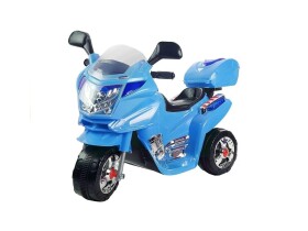 Mamido Dětská elektrická motorka modrá