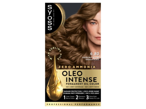 Syoss Oleo Intense Barva na vlasy oříškově plavá 6_80