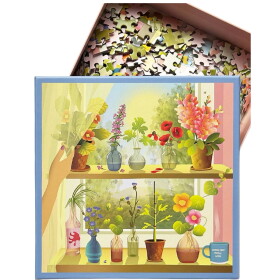 ViSSEVASSE Puzzle Plants and Me 500 dílků, multi barva, papír