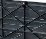 TOOMAX WOOD zahradní plastový úložný box 420 L - grafit