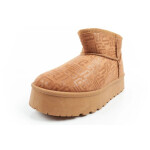 Lee Cooper snow boots women winter fashion fur insulated boots brown dámské 38