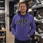 Mikina Baltimore Ravens NFL Champion Contrast Hoodie Velikost: S