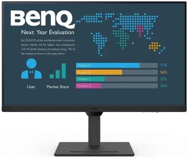 31.5" BenQ BL3290QT černá / LED / 2560x1440 / IPS / 16:9 / 5ms / 1000:1 / 350cd-m2 / HDMI + DP / Pivot / VESA (9H.LLMLA.TPE)