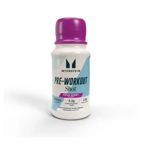 MyProtein PreWorkout Shot sour berry 60 ml (17399)
