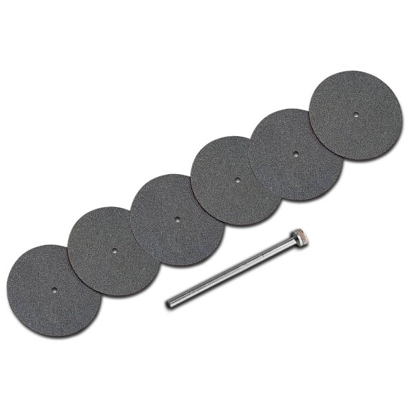 Donau Elektronik 1632 řezný kotouč rovný 22 mm 6 ks kov