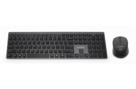 Gembird KBS-ECLIPSE-M500 / bezdrátový set myš+klávesnice / US layout / černá (KBS-ECLIPSE-M500)