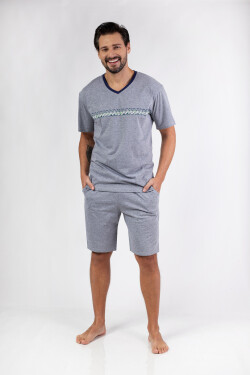 476 PÁNSKÉ PYŽAMO VELKÉ S/25 C.melange XXL