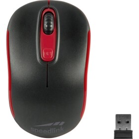 SpeedLink CEPTICA drátová myš bezdrátový optická černá, červená 3 tlačítko 1600 dpi - Speedlink Ceptica SL-630013-BKRD