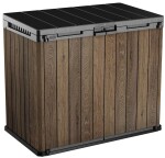Keter skříňka Deco Horizontal Store it out 1150 L - WALNUT