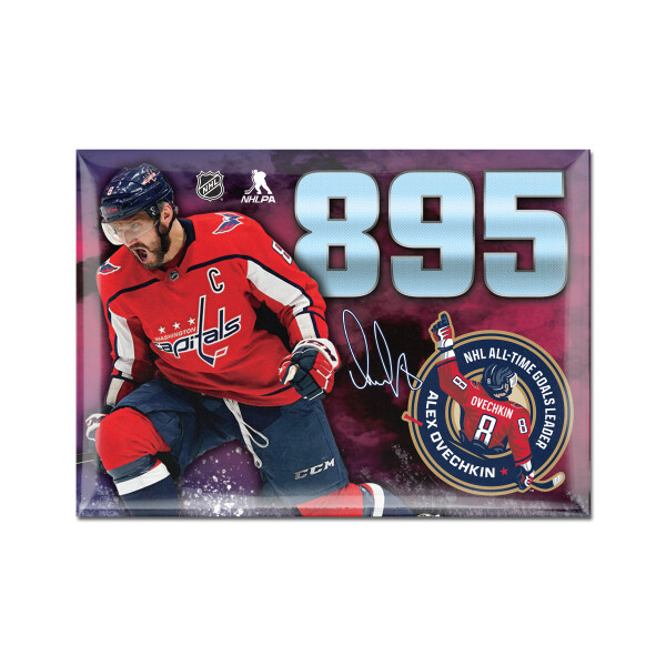 Wincraft Magnet Alex Ovechkin Washington Capitals NHL Metal Magnet