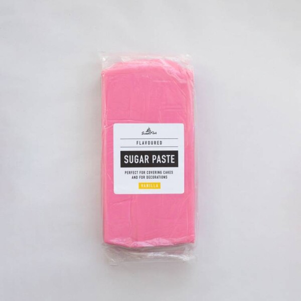 SweetArt potahovací a modelovací hmota vanilková Pink (1 kg)