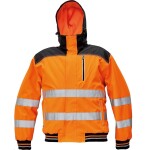 CRV Cerva Bunda KNOXFIELD Hi-Vis WINTER PILOT pánská zimní reflexní oranžová 2XL oranžová