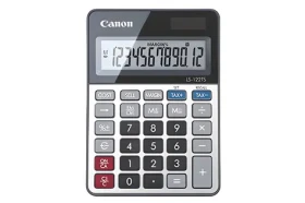 Canon LS-122TS šedá / Kalkulačka / stolní / LCD displej / kovové tělo (2470C002)