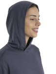 ICEBREAKER Wmns Merino Crush II LS Hoodie, Graphite velikost: L