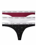 Dámská tanga Calvin Klein QD5209 JGA THONG