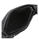 Stylová dámská crossbody kabelka Sajla, černá