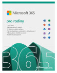 Microsoft 365 pro rodiny 1 rok elektronická licence EU 6GQ-00092 nová licence