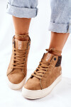 High Insulated Sneakers Big Star II274145 Camel 37