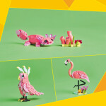 LEGO LEGO® Creator 3 v 1 31170 Divoká zvířata: Růžový plameňák