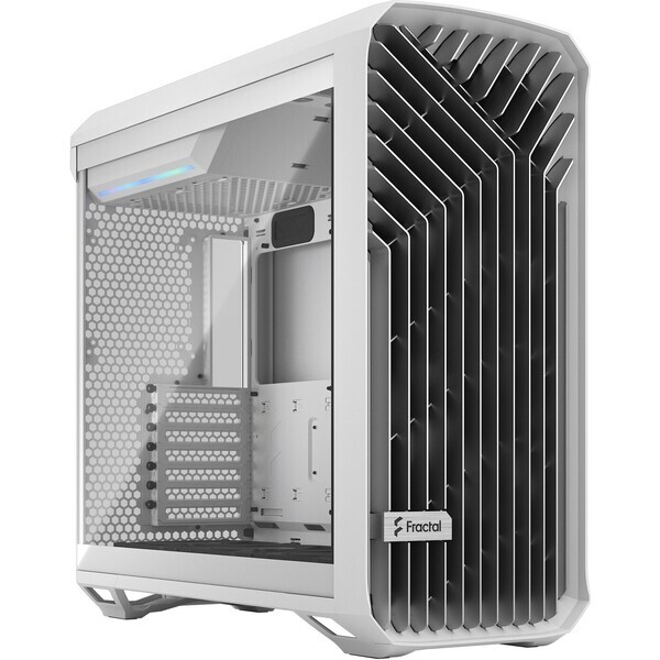 Fractal Design Torrent White TG Clear Tint bílá / E-ATX / 1x USB 3.1 Type C + 2x USB 3.0 / bez zdroje / p. bočnice (FD-C-TOR1A-03)