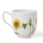 KÄHLER Porcelánový hrnek Hammershøi Summer Sunflower, žlutá barva, porcelán