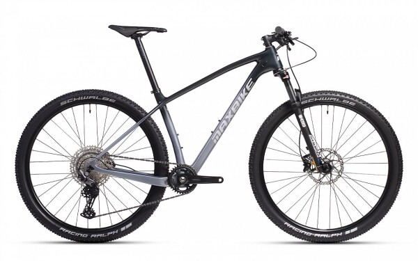 MAXBIKE DAISEN 29", barva černo/stříbrná 2025, rám 19"(L) - ZDARMA dopravné, seřízení, odborná montáž a zámek ABUS! (Záruka nejlepší ceny! Nakupujte u autorizovaného prodejce!)