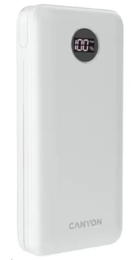 CANYON PB-2001W 20000 mAh bílá / Powerbanka / 2x USB-A / 2x USB-C (CNE-CPB2002W)