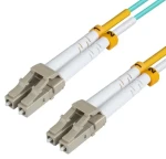 MicroConnect LC-LC / Optický patch kabel / OM3 / 50 m (FIB442050)